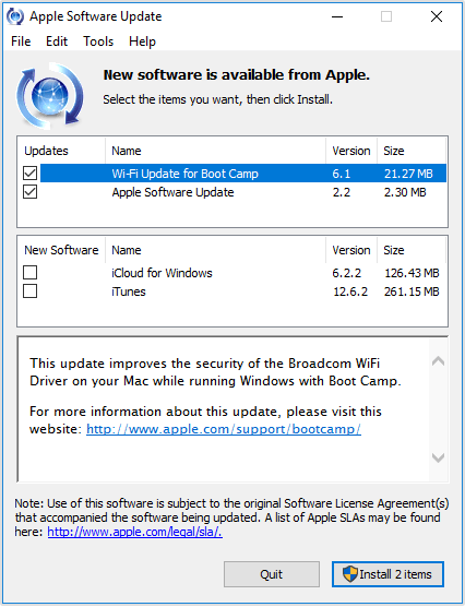 How To Use Apple Software Update For Windows Apple Support