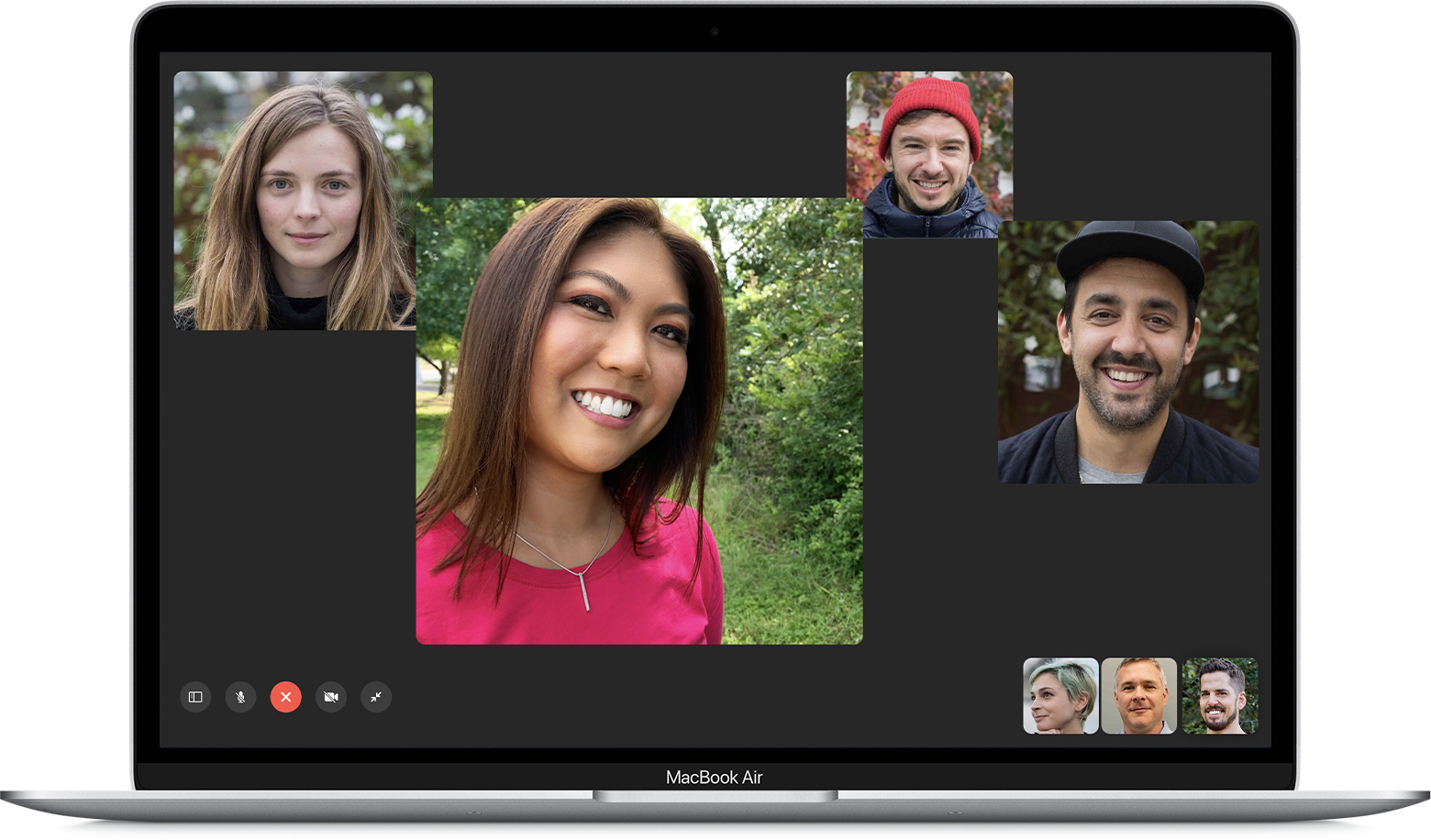 turn on camera on mac for facetime