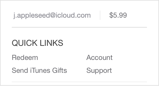 itunes gift card balance