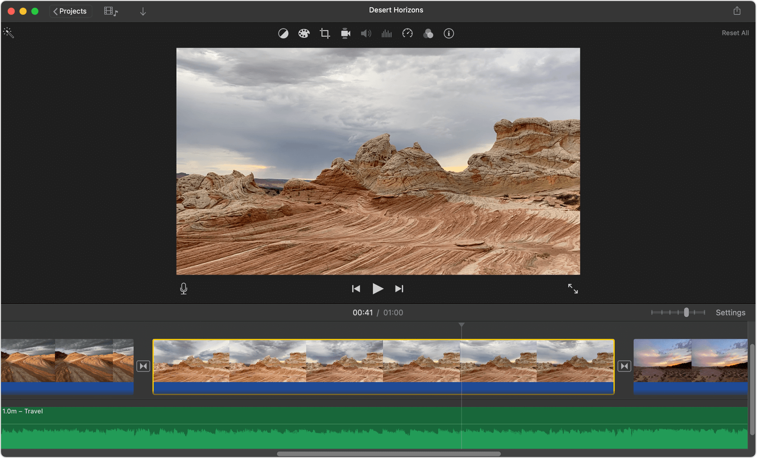 how to cut in imovie on mac