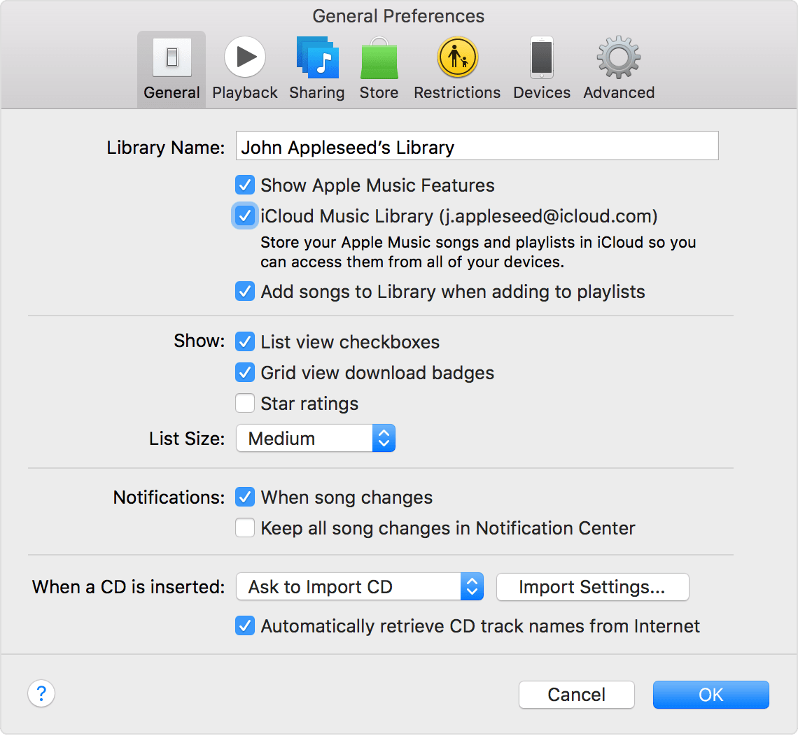 System preferences mac