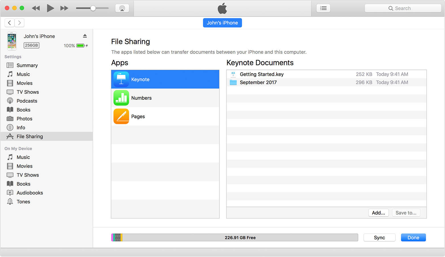 Copying maps to an iPhone / iPad from a PC