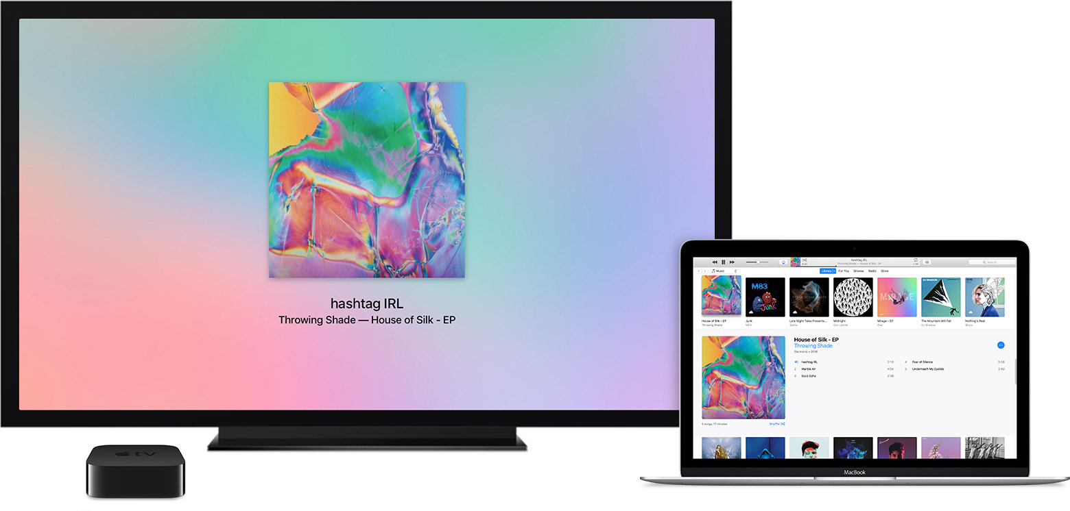 Use AirPlay to stream content from iTunes on your computer - Apple Support