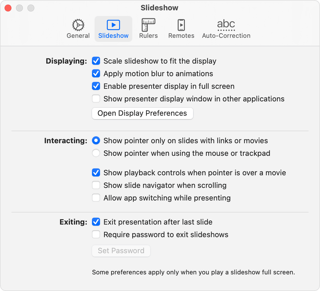 use keynote for mac