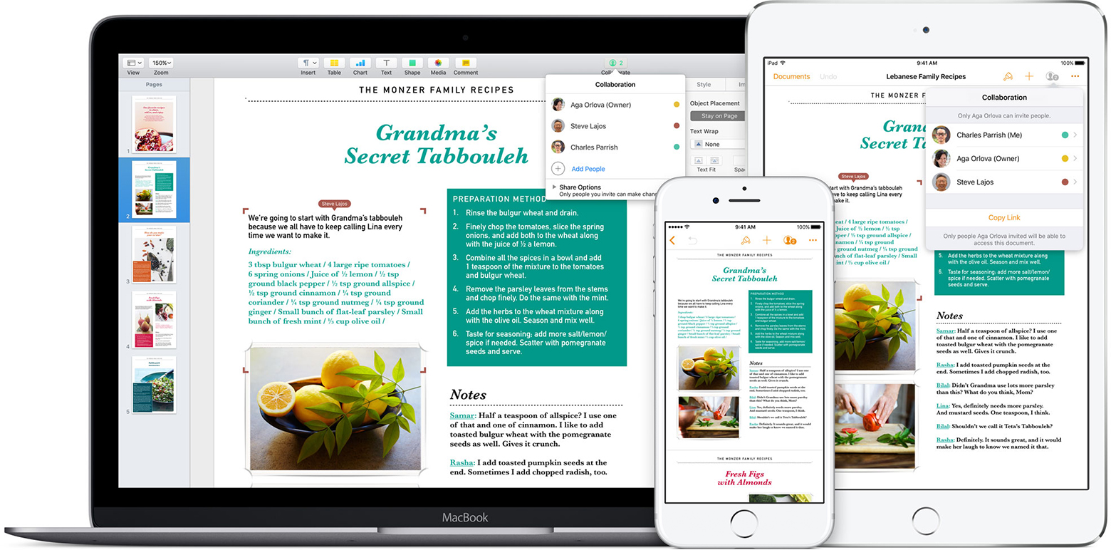 Ställa in dokument i Pages Applesupport
