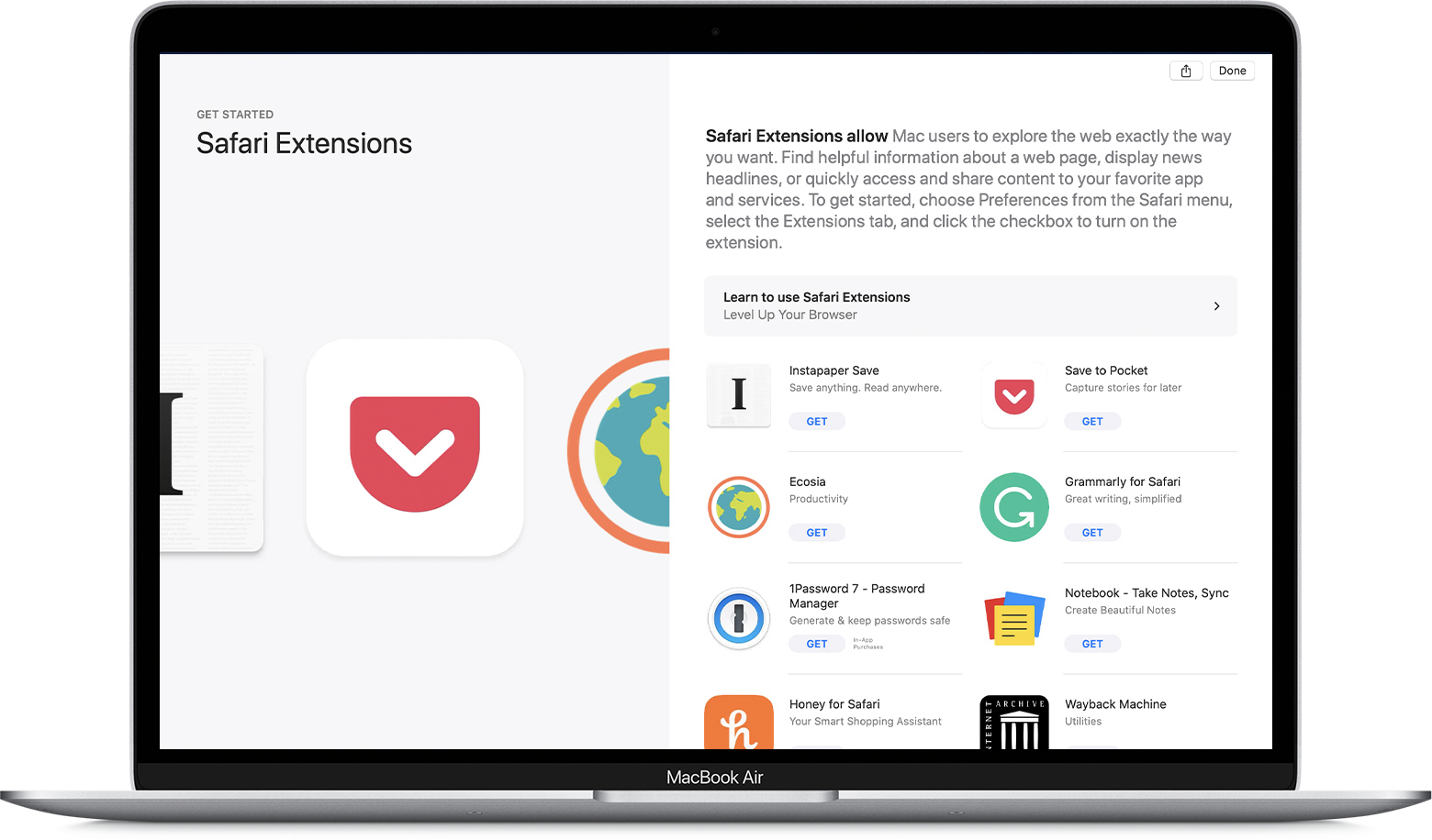 safari app extension