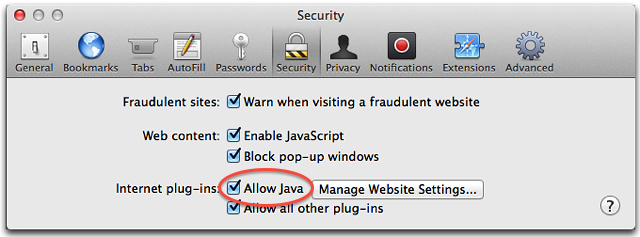 enable java in firefox windows