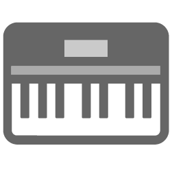 「MIDI 設定をテスト」ボタン