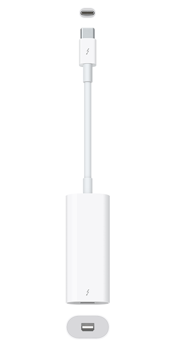 About the Thunderbolt 3 (USB-C) to Thunderbolt Adapter - Apple Support