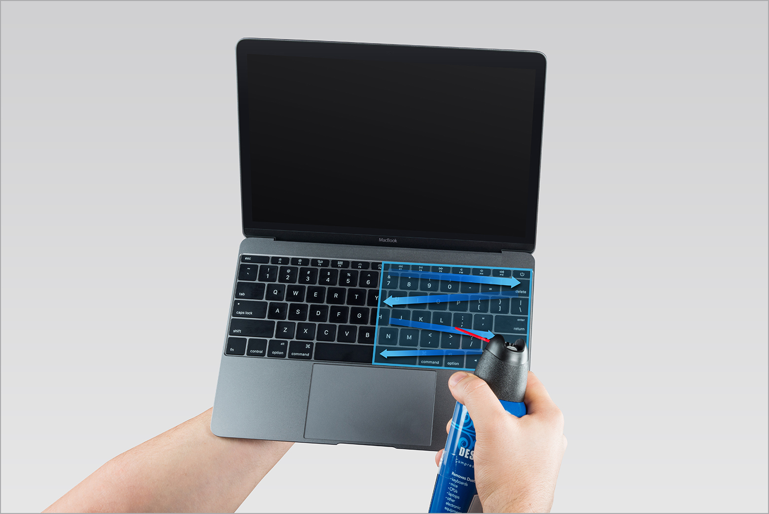 how to clean a macbook keyboard