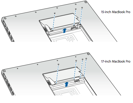 Macbook Pro How To Remove Or Install Memory Apple Support