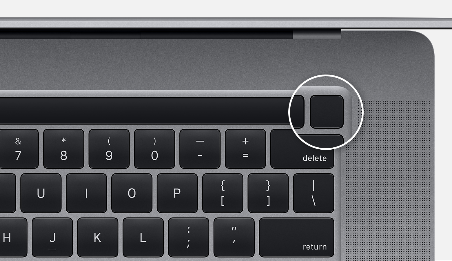 how to turn on macbook pro without power button
