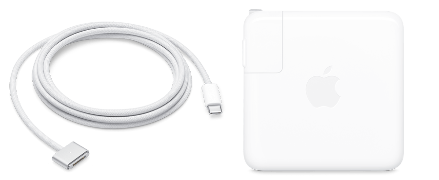 【純正品・未使用】MacBook 96W 電源アダプタとUSB-C 充電ケーブル