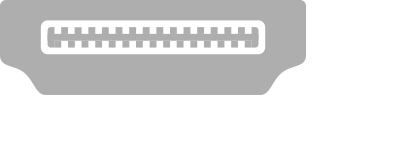 illustration of an HDMI connector