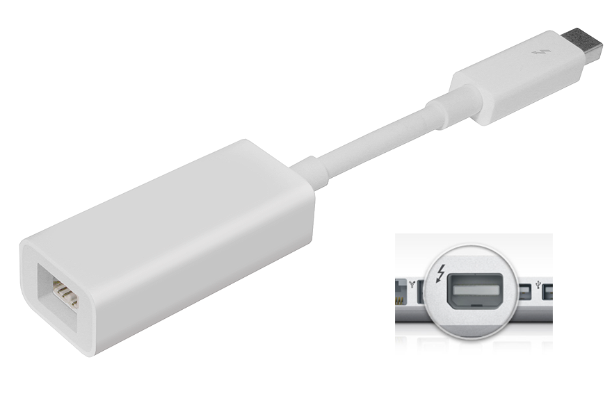 Firewire till thunderbolt