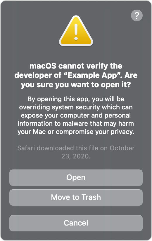 Safely Open Apps On Your Mac - Apple Support My