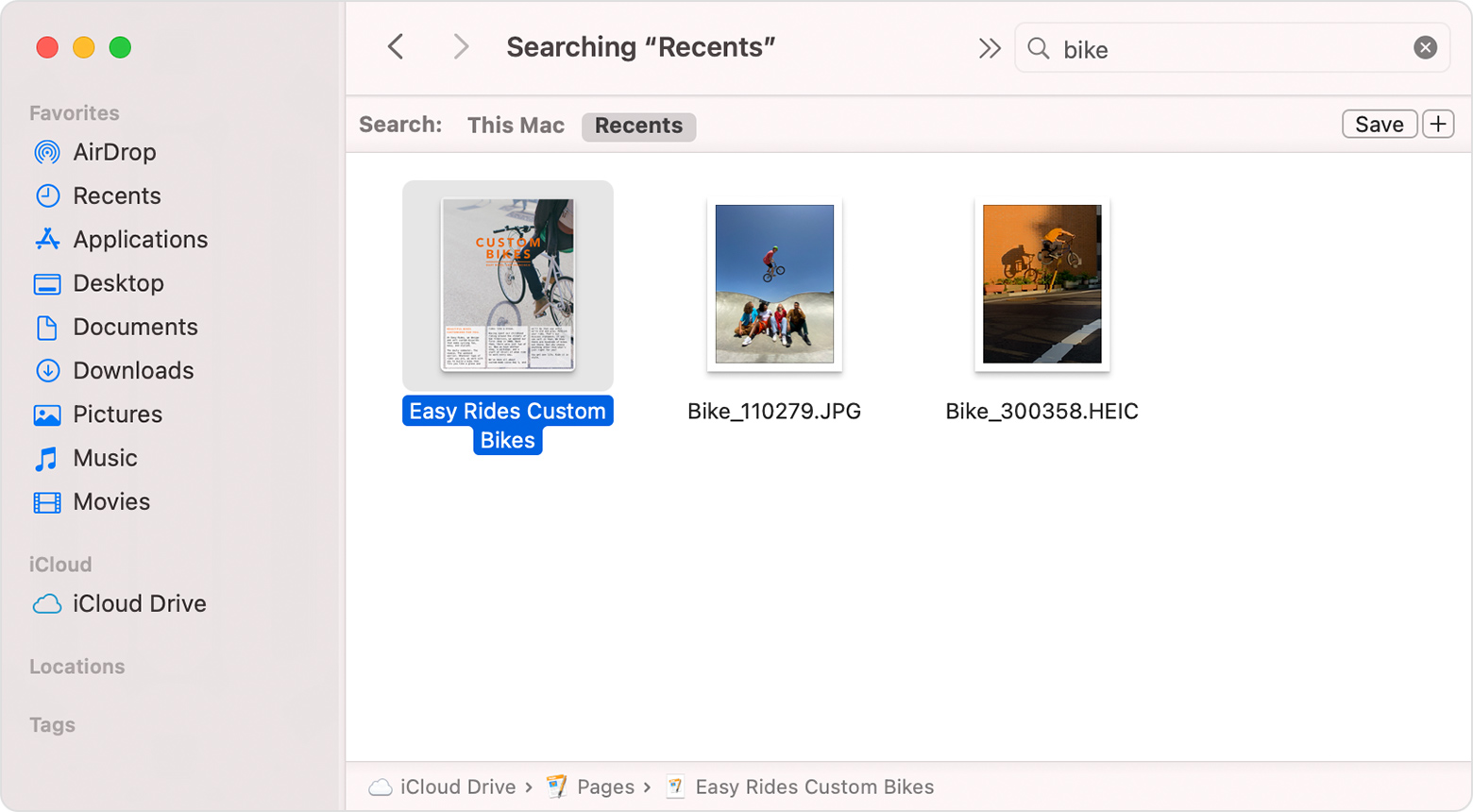 search for video files on mac