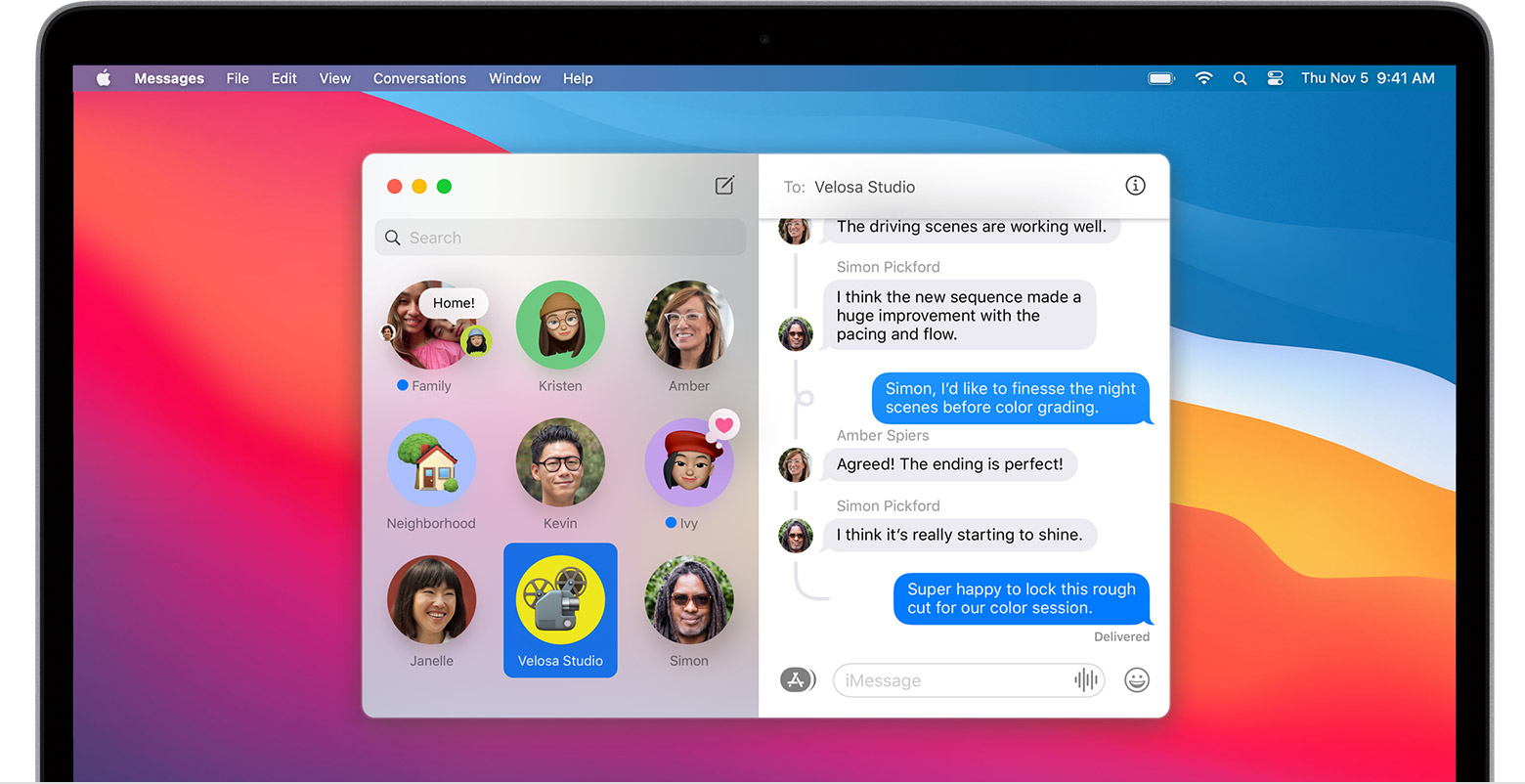 messenger app for mac help