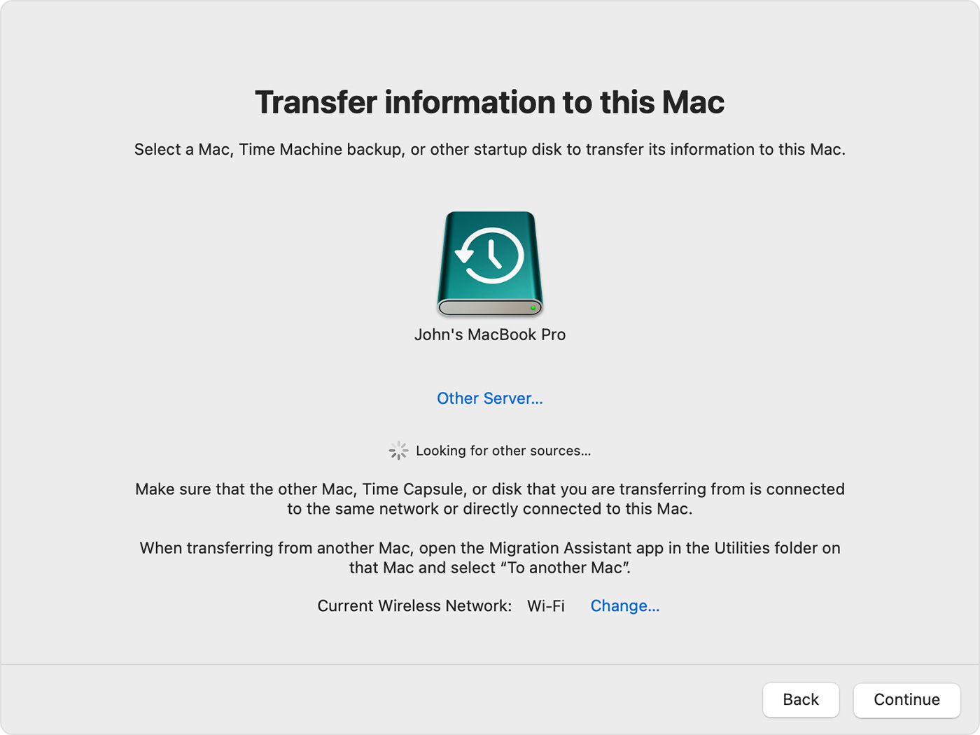 mac time machine restore files