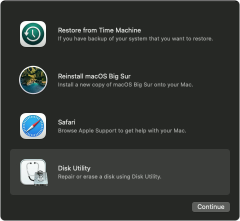 wipe files for new mac user