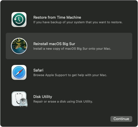 how much space dos osx need for bootup