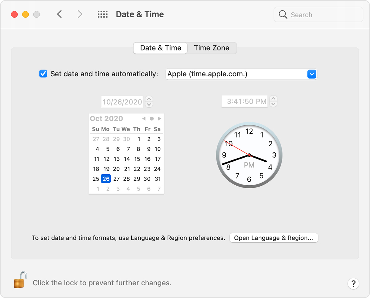 mac os list by date