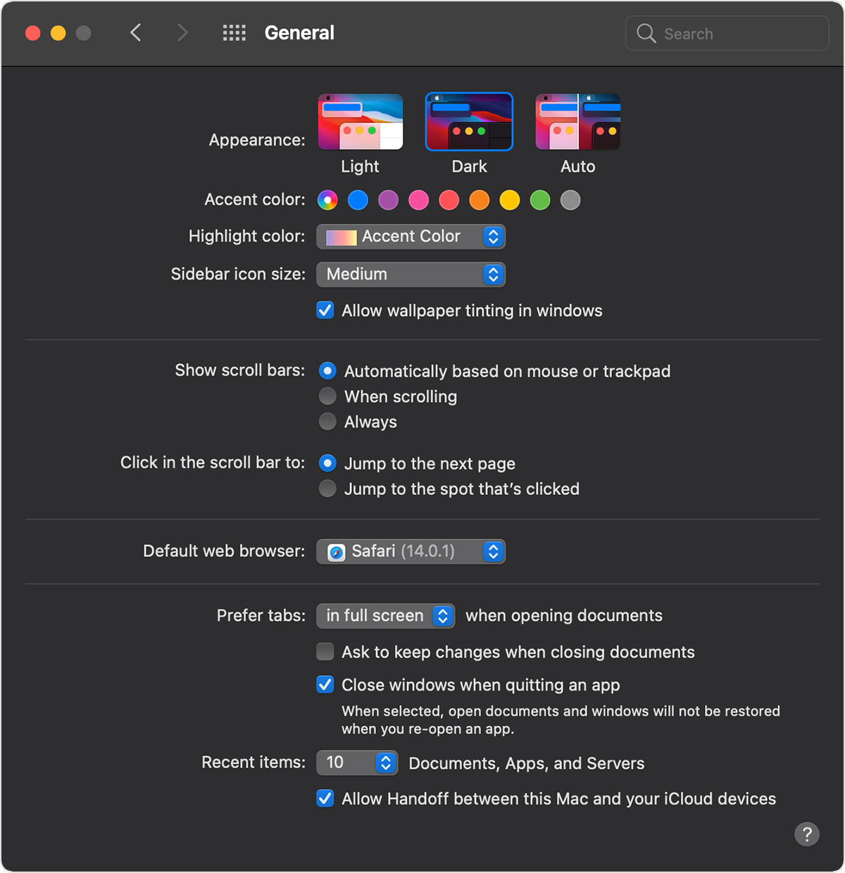 outlook for mac dark theme