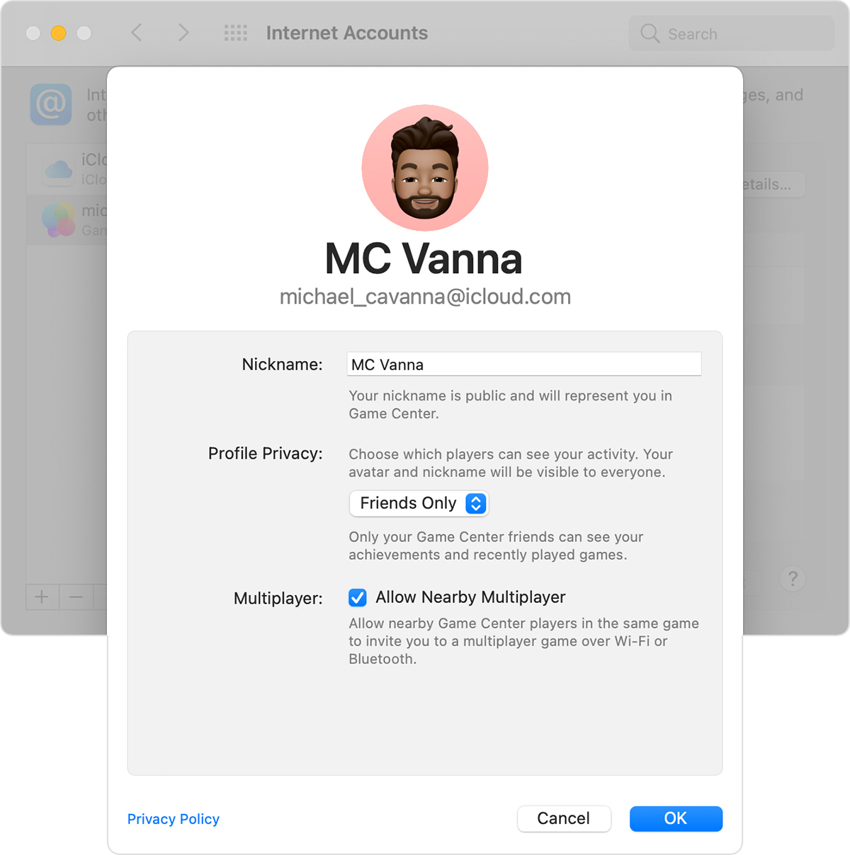 can you play games in messages for mac
