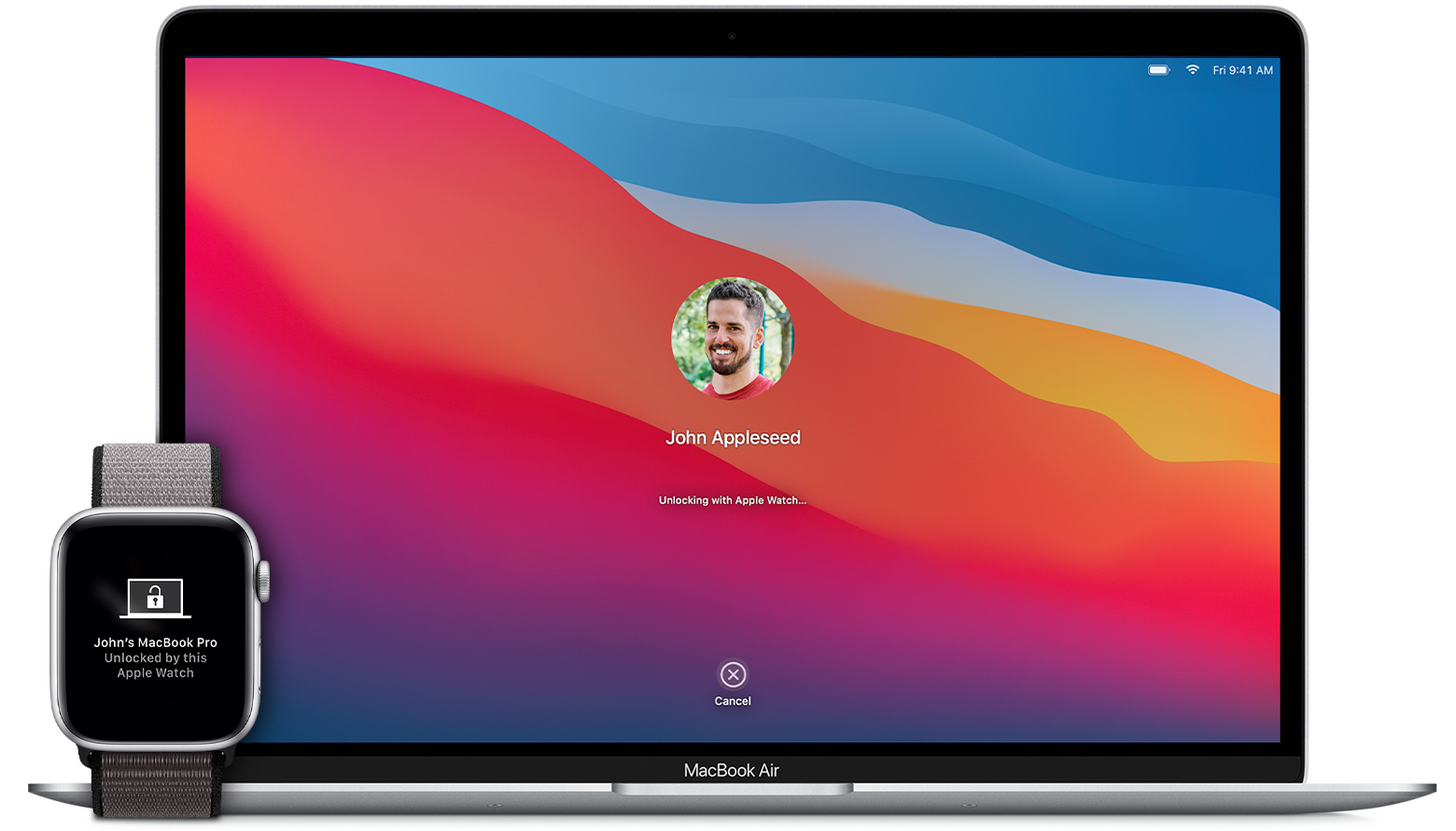 how to unlock macbook air with apple watch