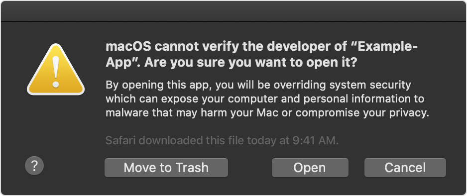 Install Apps From Unidentified Developers Mac