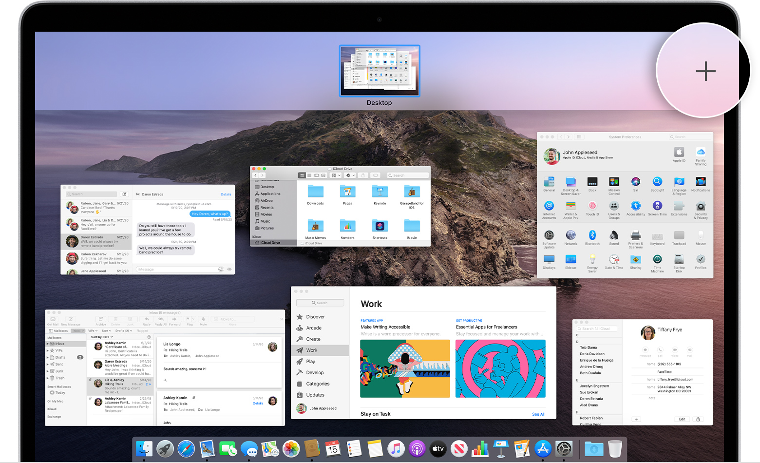 how to get apps on the mac desktop icons