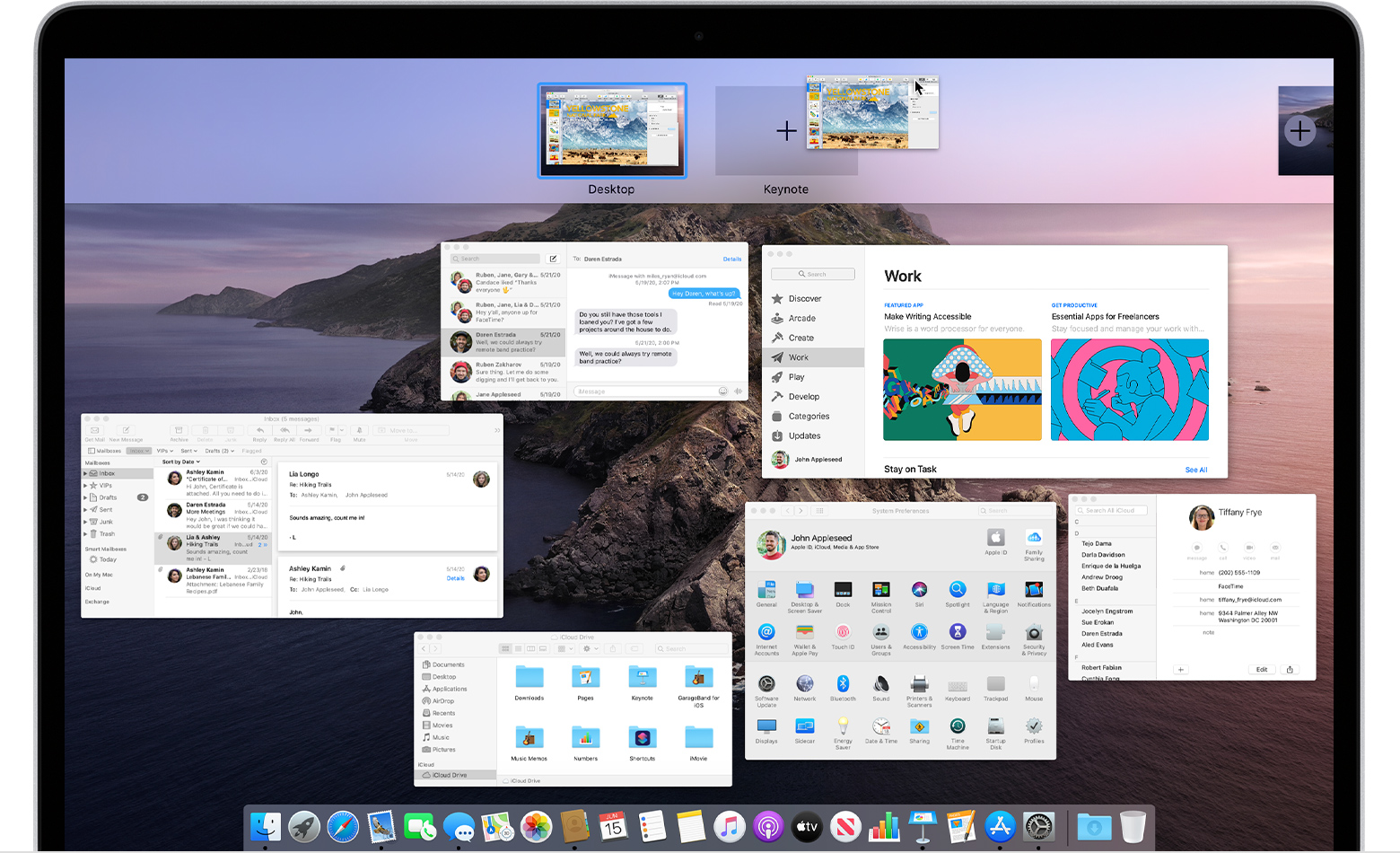 mac move app from one desktop to another