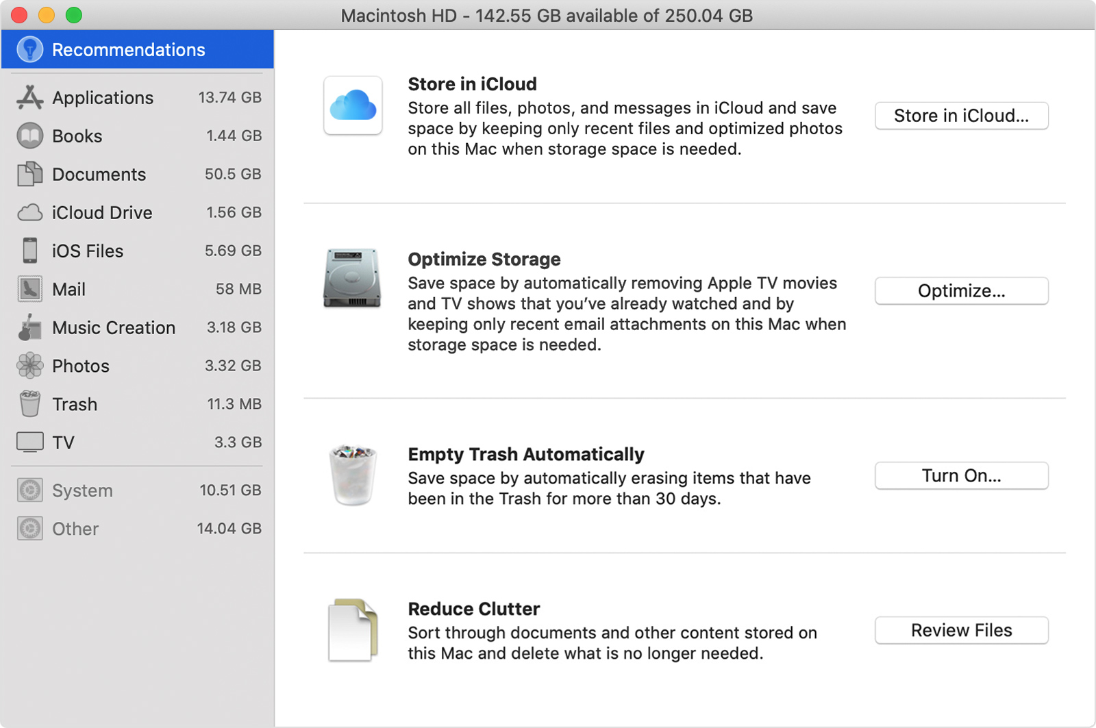 How To Free Up Storage Space On Your Mac Apple Support