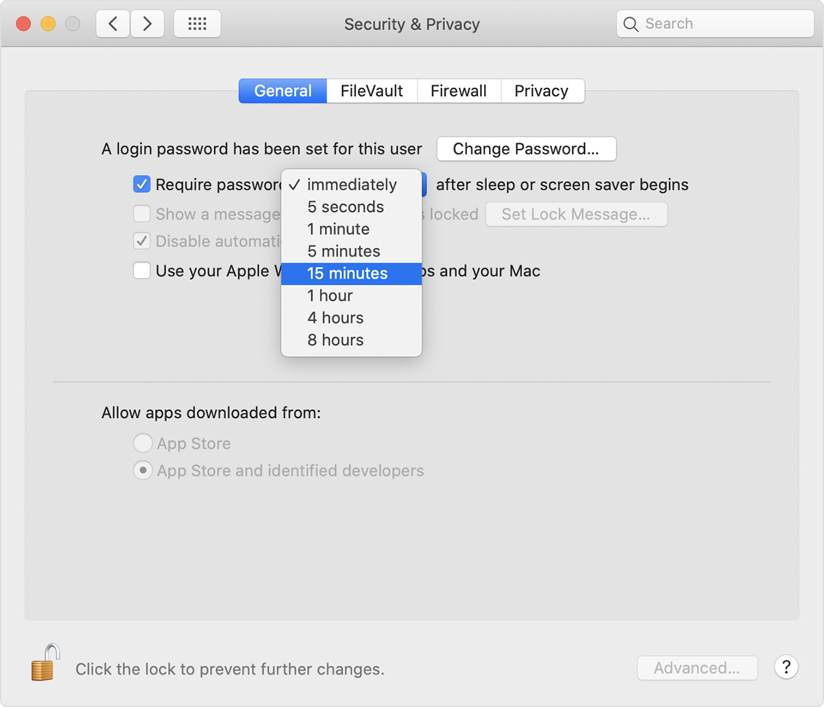 require password for mac apps free