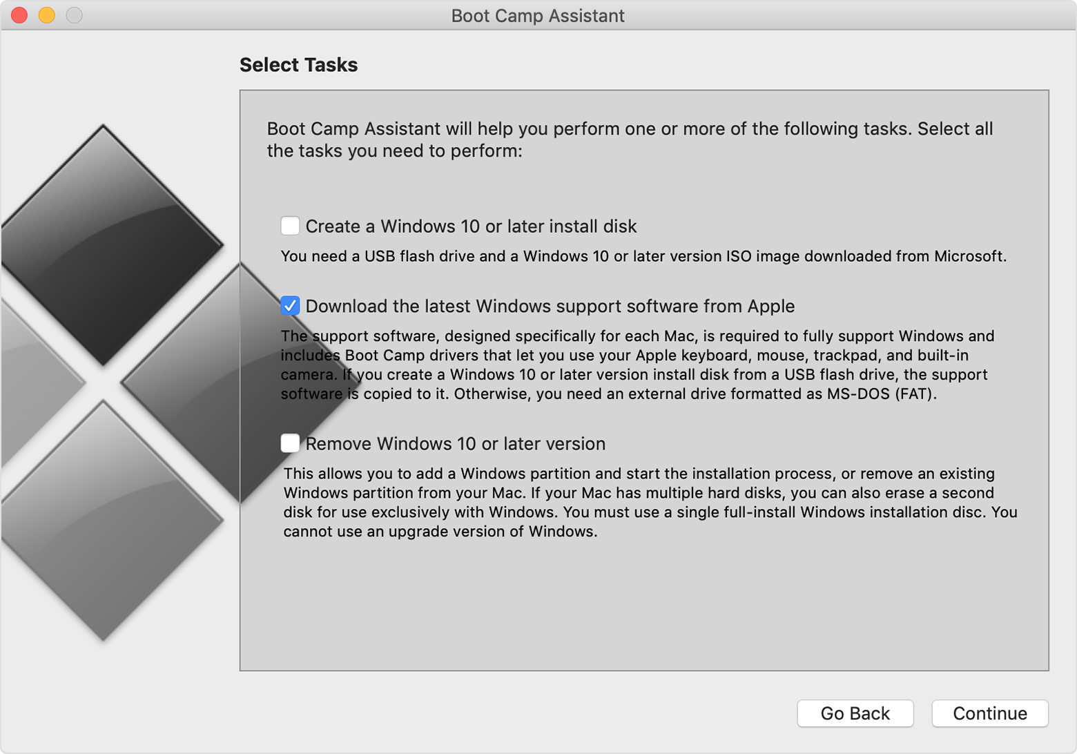 download boot camp for mac