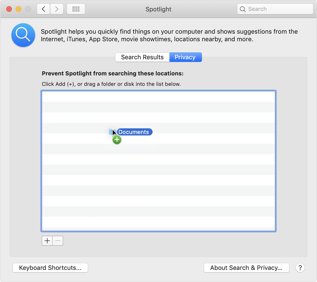 search for text on a mac