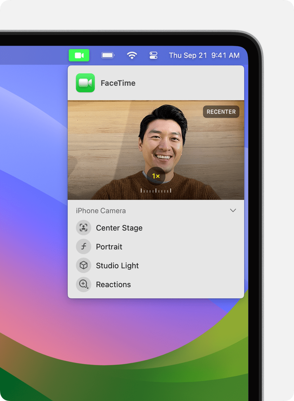 Use Reactions, Presenter Overlay and other effects when