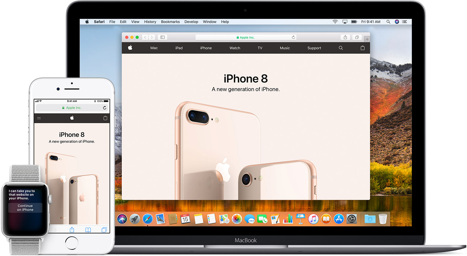 Use Continuity to connect your Mac, iPhone, iPad, iPod touch, and Apple