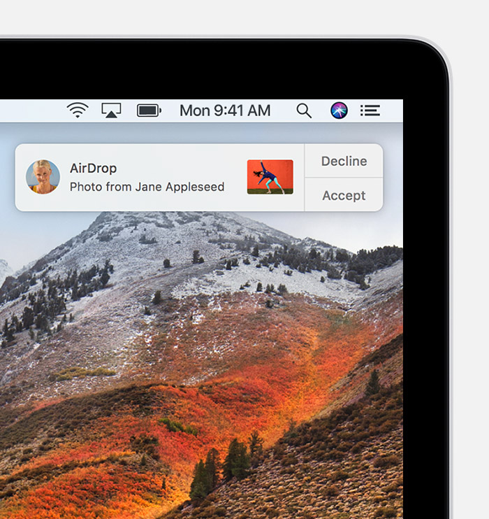 Use AirDrop on your Mac - Apple Support