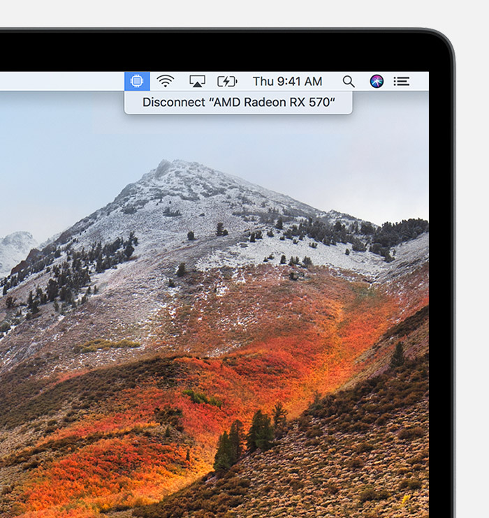 Use an external graphics processor with your Mac - Apple Support