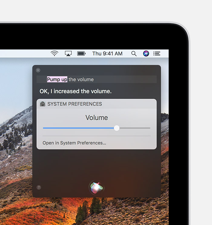 request example get to  use How Support Siri your Mac on  Apple