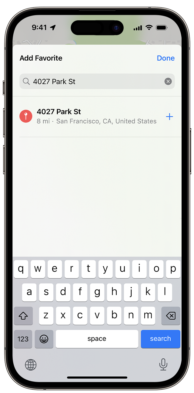 add home in apple maps