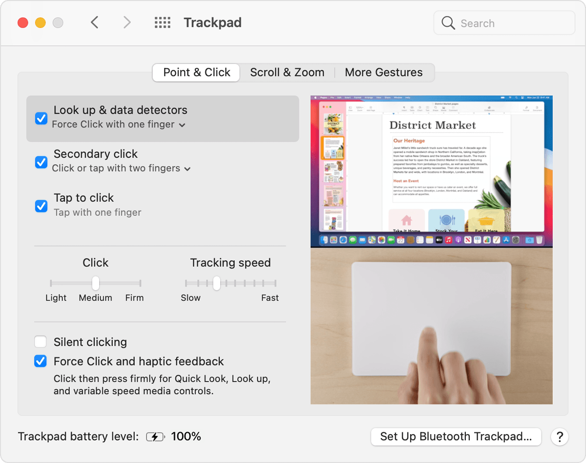 toggle touchpad on and off for mac