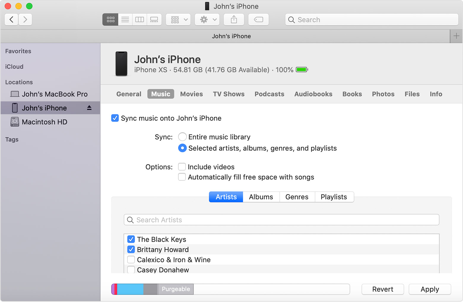 Catalina mac itunes