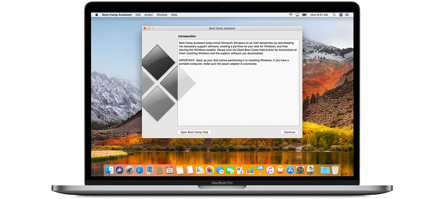 bootcamp download for mac os x