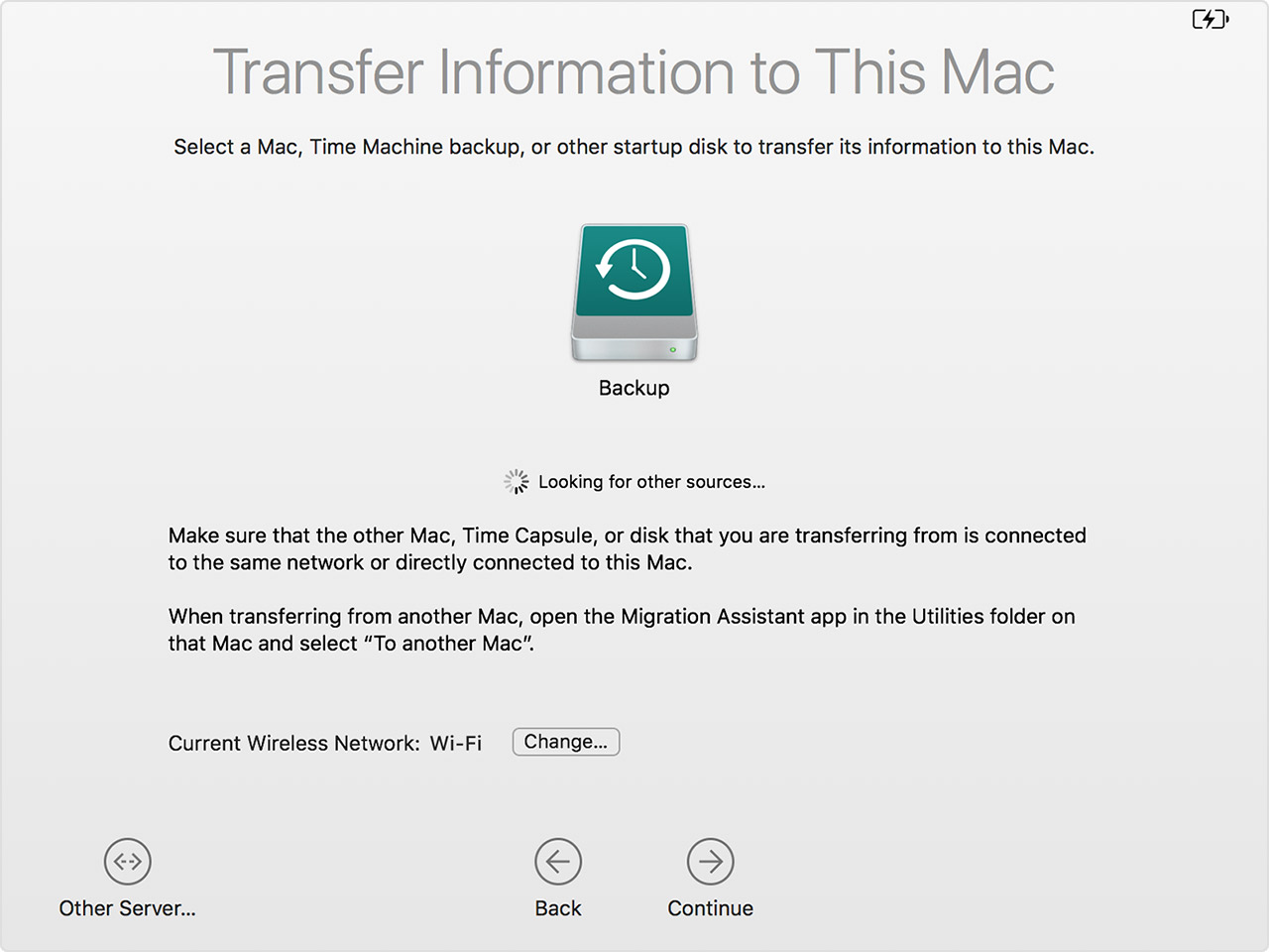 how to restore mac using time machine backup