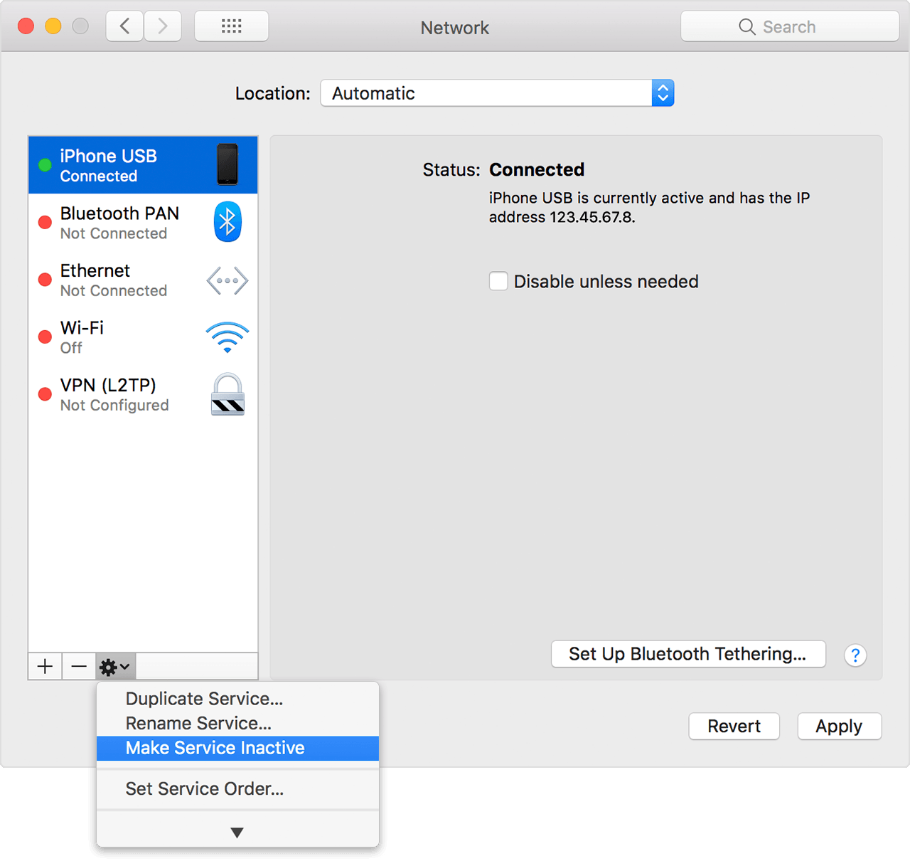 use mac as hotspot