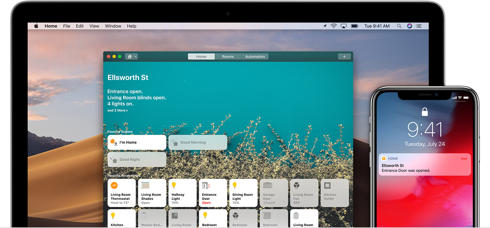 Get notifications for your HomeKit accessories – Apple Support