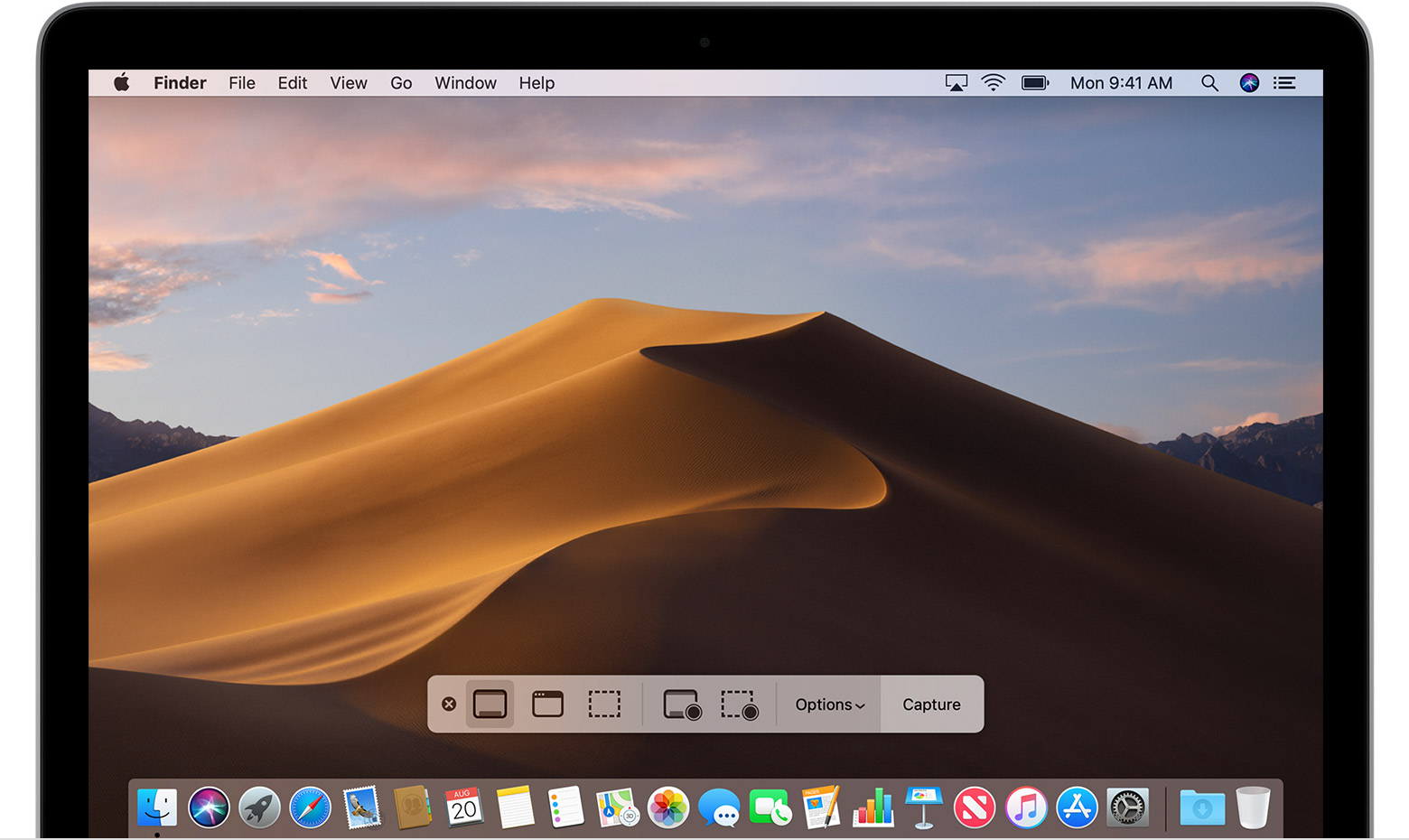 how to capture screen on mac