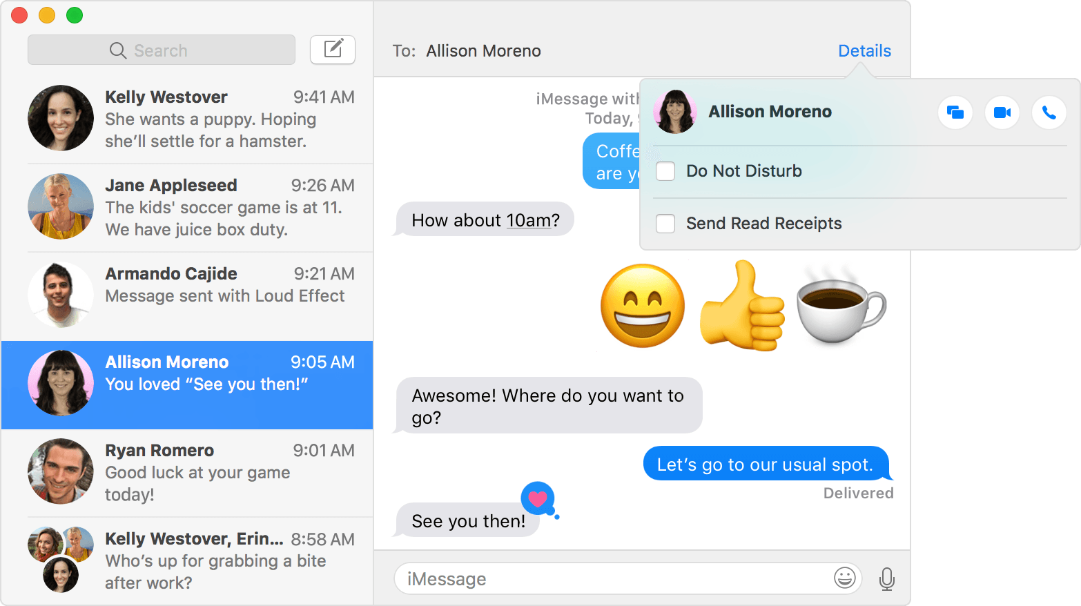 how to use imessage on mac send as text